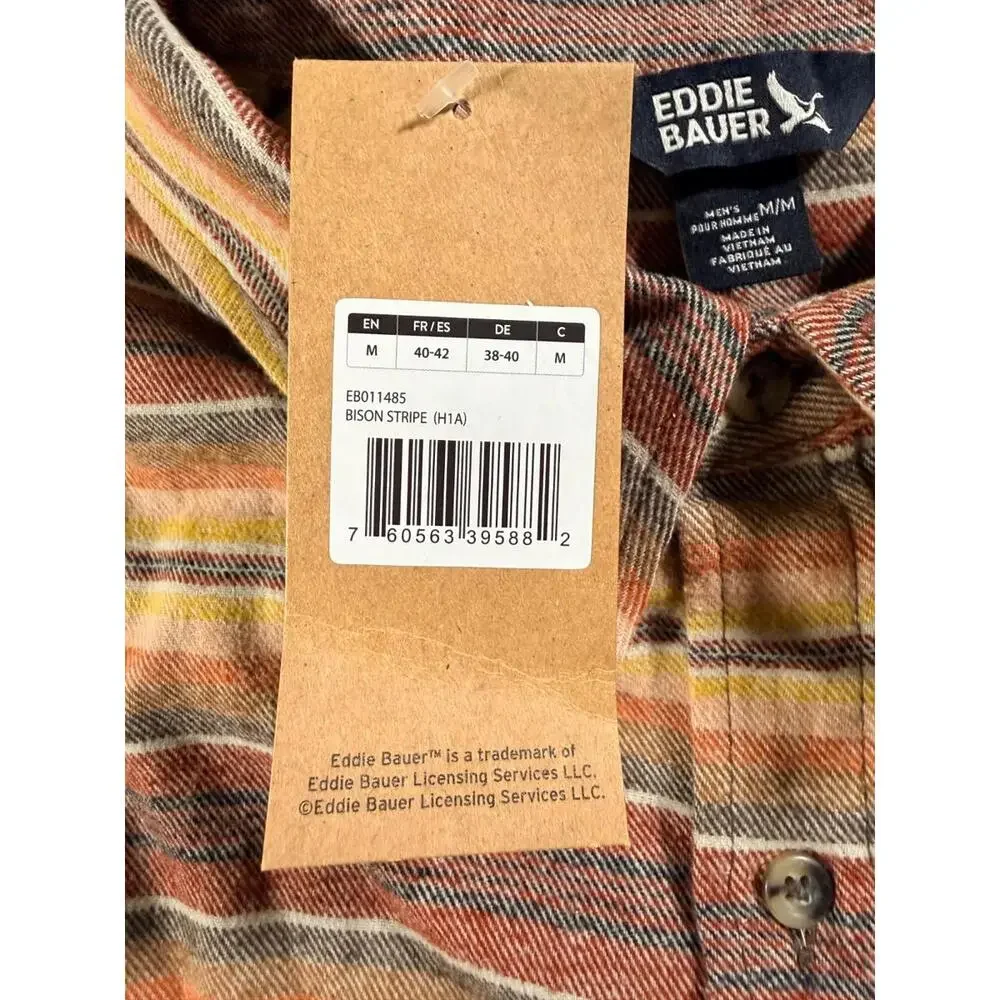 NWT Eddie Bauer Men's Sparrow Shirt Jacket Outdoor Size Medium - Picture 5 of 11
